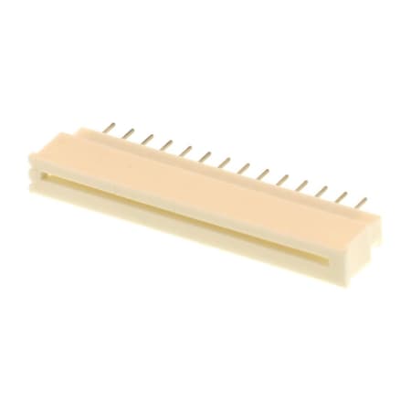 Molex Ffc/Fpc Connector, 28 Contact(S), 1 Row(S), Female, Straight, 0.049 Inch Pitch, Solder Terminal, 39532285